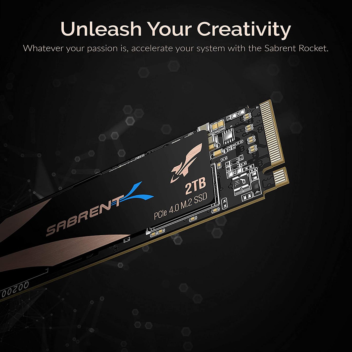 2TB Rocket Nvme 4.0 Gen4 Pcie M.2 Internal SSD Extreme Performance Solid State Drive with Heatsink (Sb-Rocket-Nvme4-Htsk-2Tb)